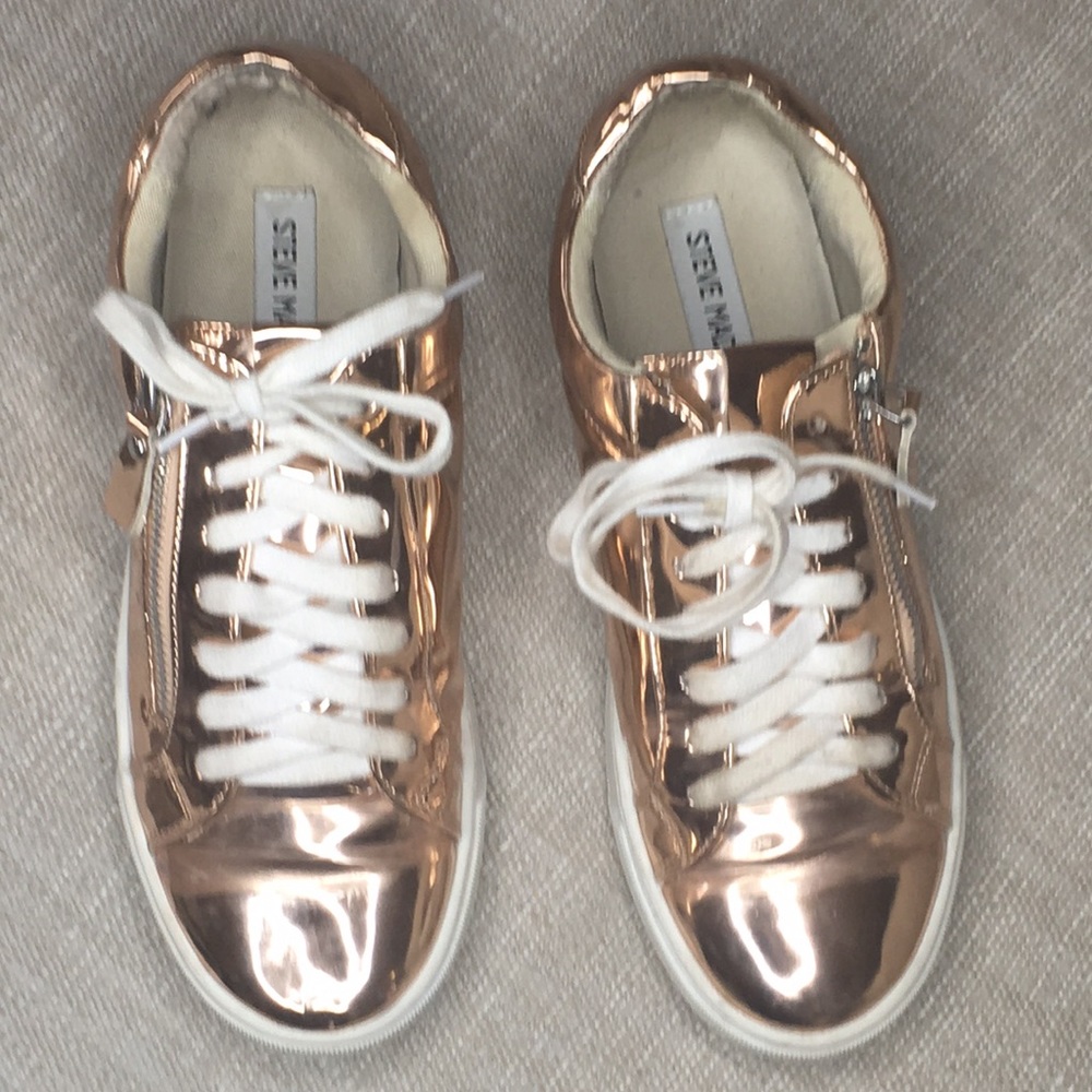 Steve Madden Womens Stealthh In Rose Gold - Picture 2 of 8